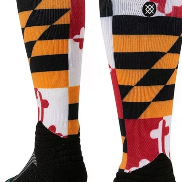 Stance MLB Diamond Pro Orioles Flag OTC Socks - Picture 6 of 16